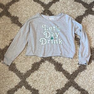 Grayson Threads Cropped Sweatshirt